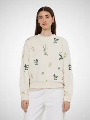 All Over Embroidery Regular Sweater