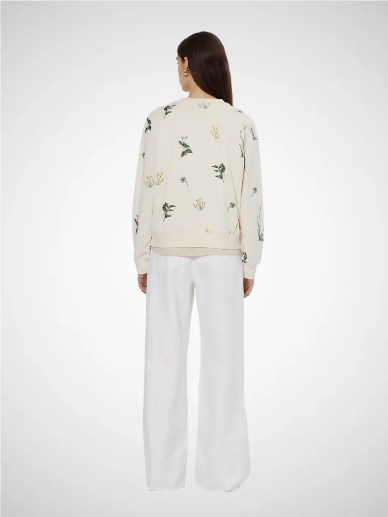 All Over Embroidery Regular Sweater
