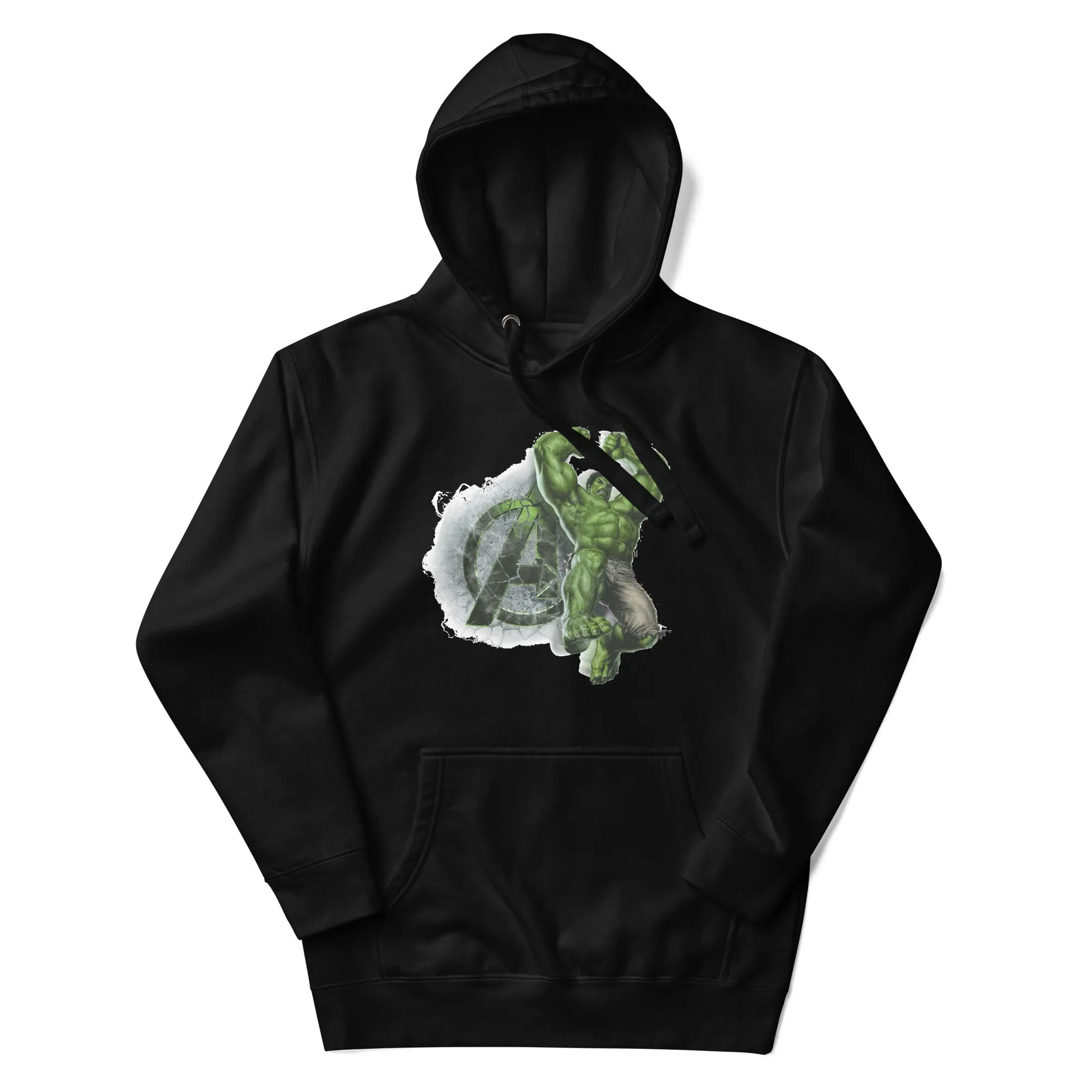 Avengers Hulk Black grey and Navy Blue Hoodie