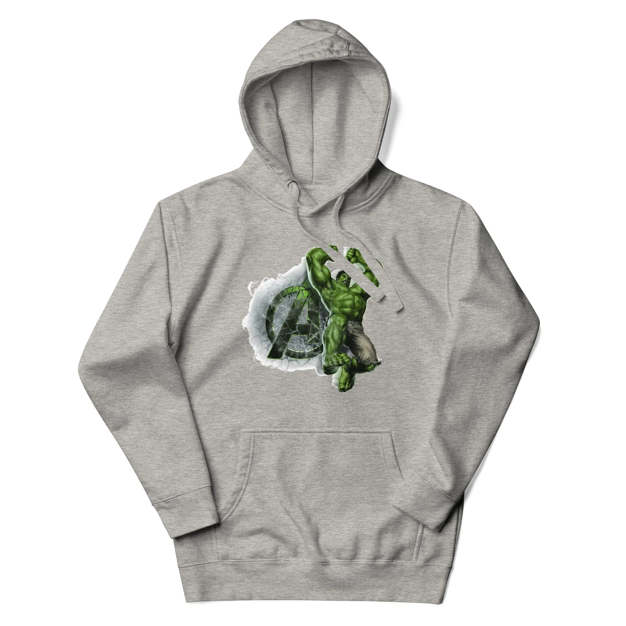 Avengers Hulk Black grey and Navy Blue Hoodie
