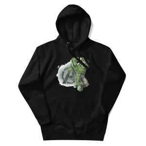 Avengers Hulk Black grey and Navy Blue Hoodie