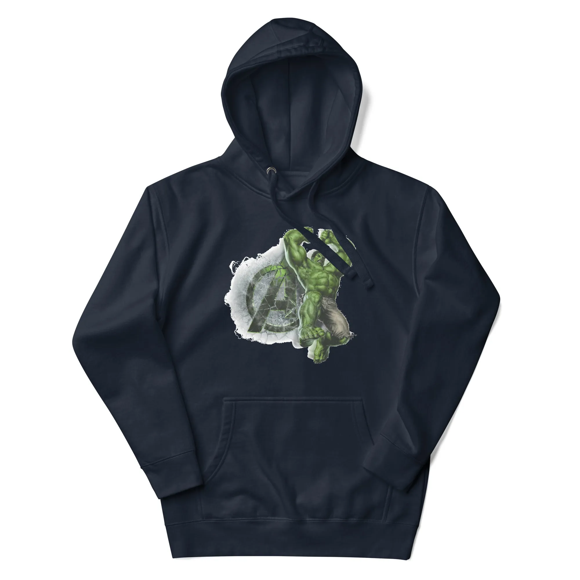Avengers Hulk Black grey and Navy Blue Hoodie