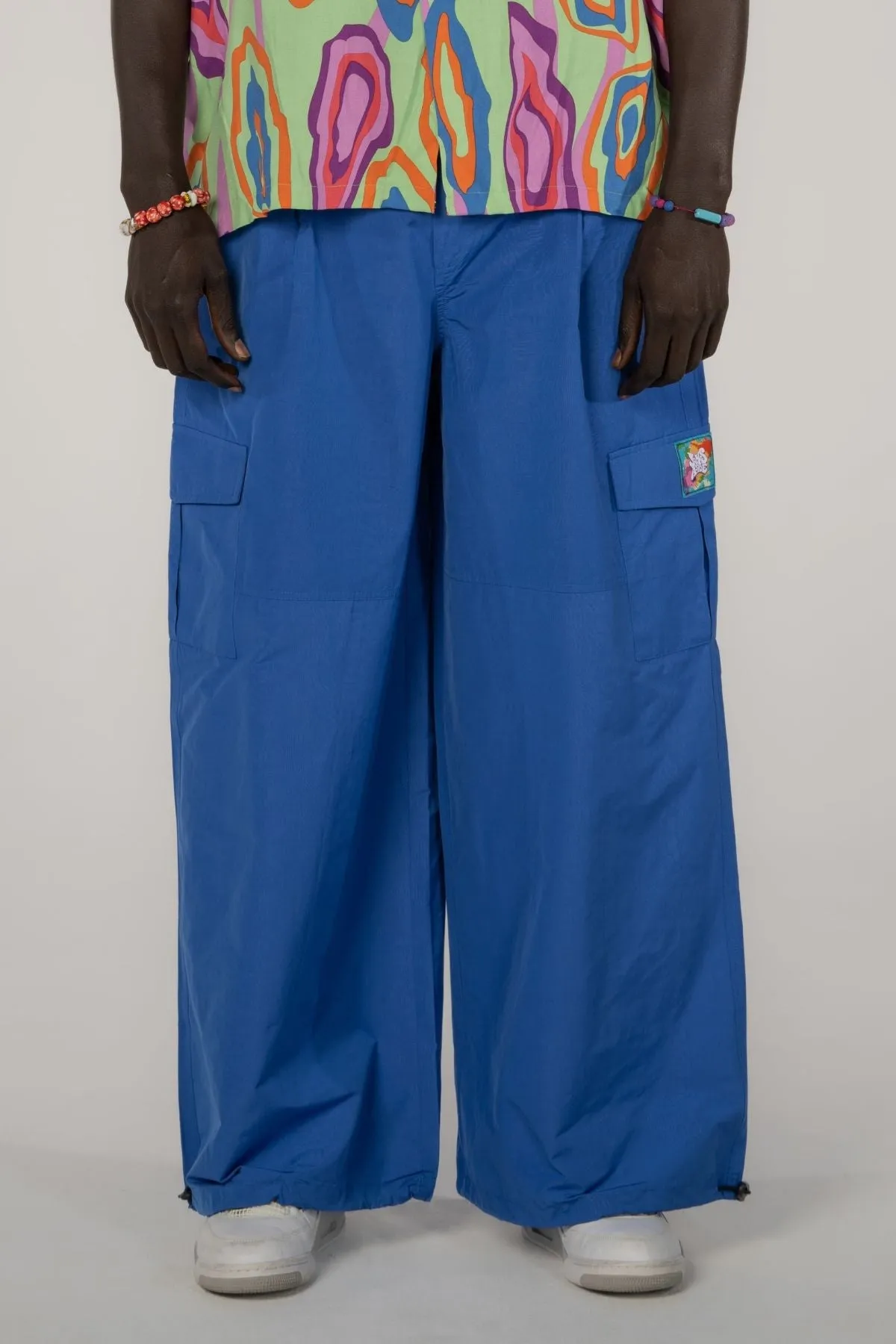 Blue Cargo Pants
