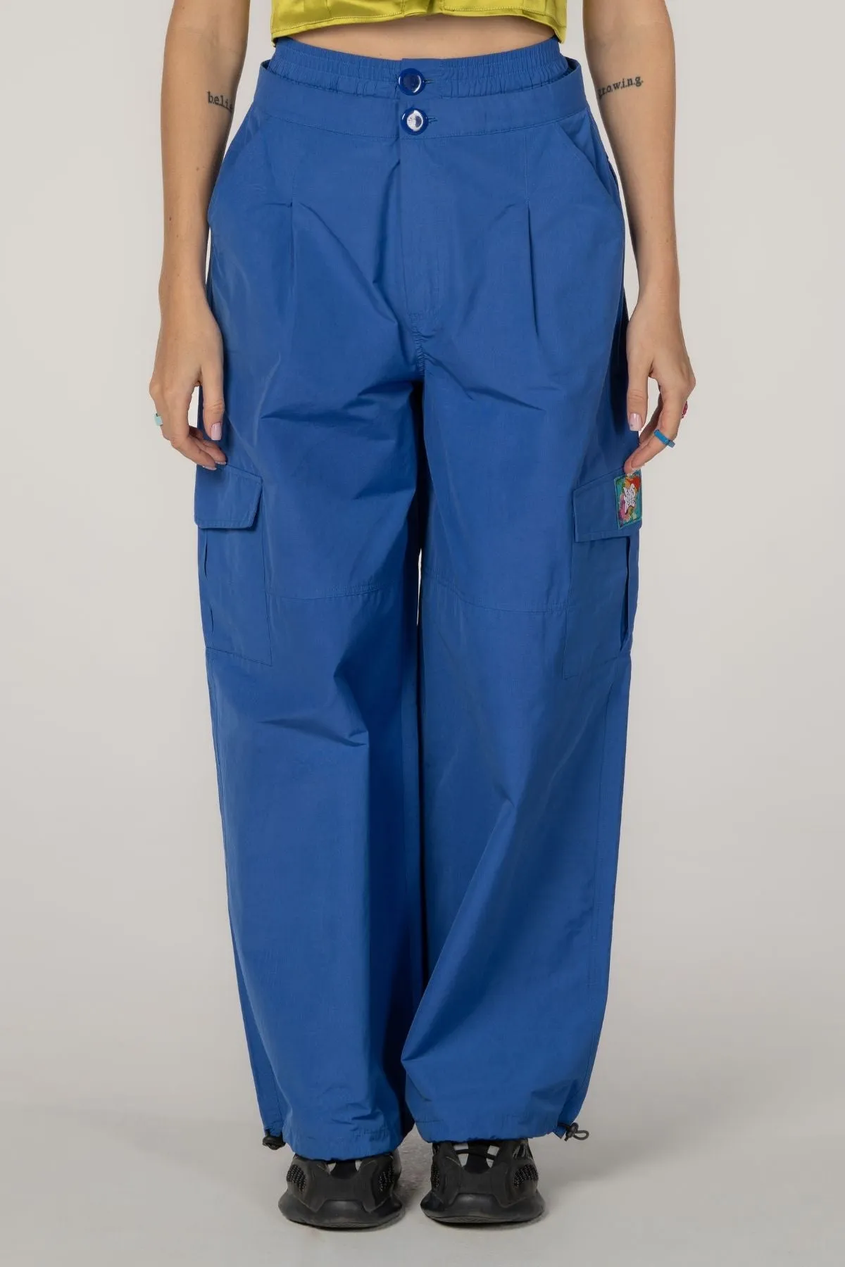 Blue Cargo Pants