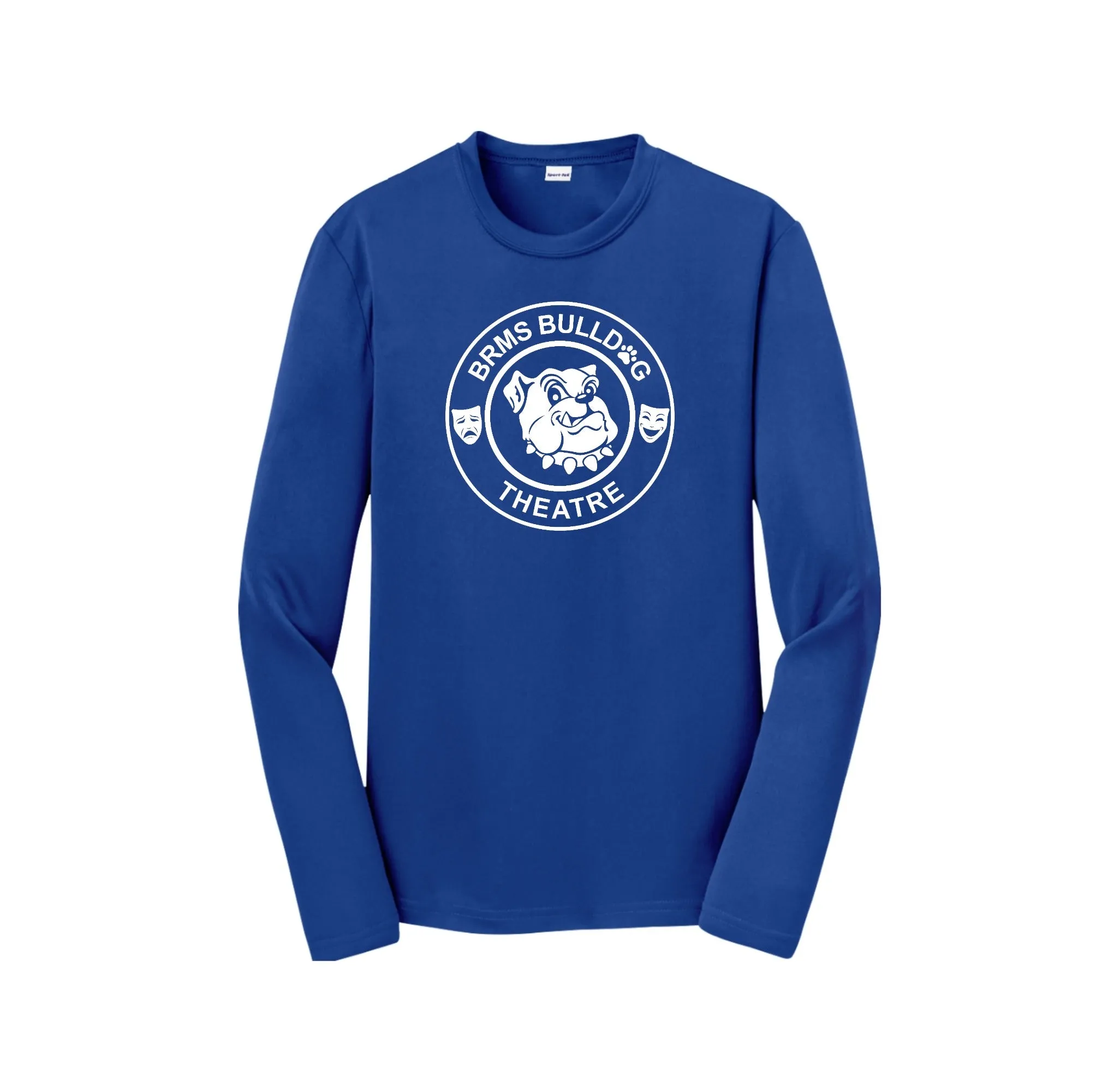 Blue Ridge Middle School Theater-Youth Unisex Dri-Fit Long Sleeve Tee On-Demand