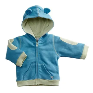 Boy's Bamboo Soft Fleece Hoodie - Ocean