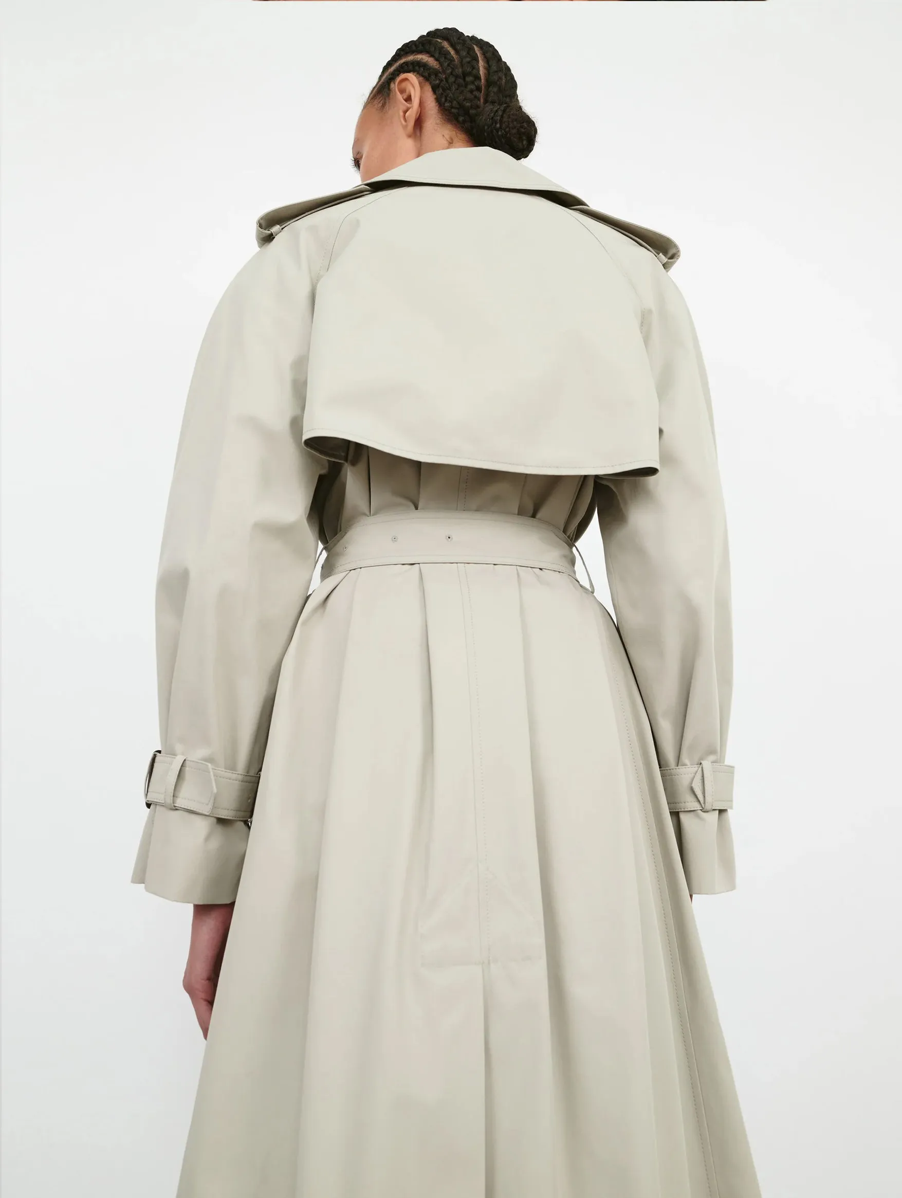 Classic Trench Coat in Cement