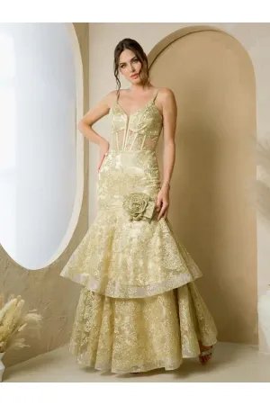 Eva USA 3507 Evening Long Formal Prom Dress