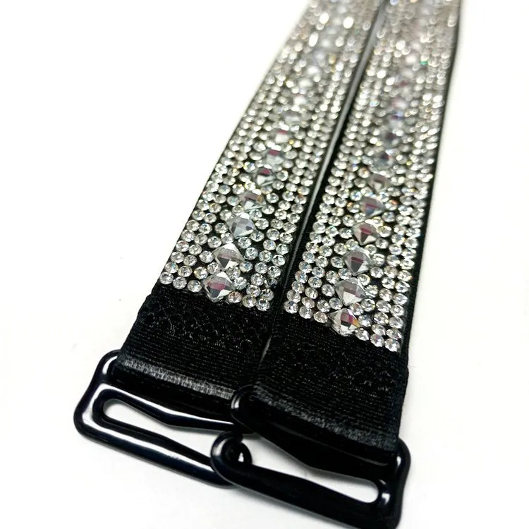 Fancy Rhinestone  Adjustable Bra Straps - Jacqueline Kent