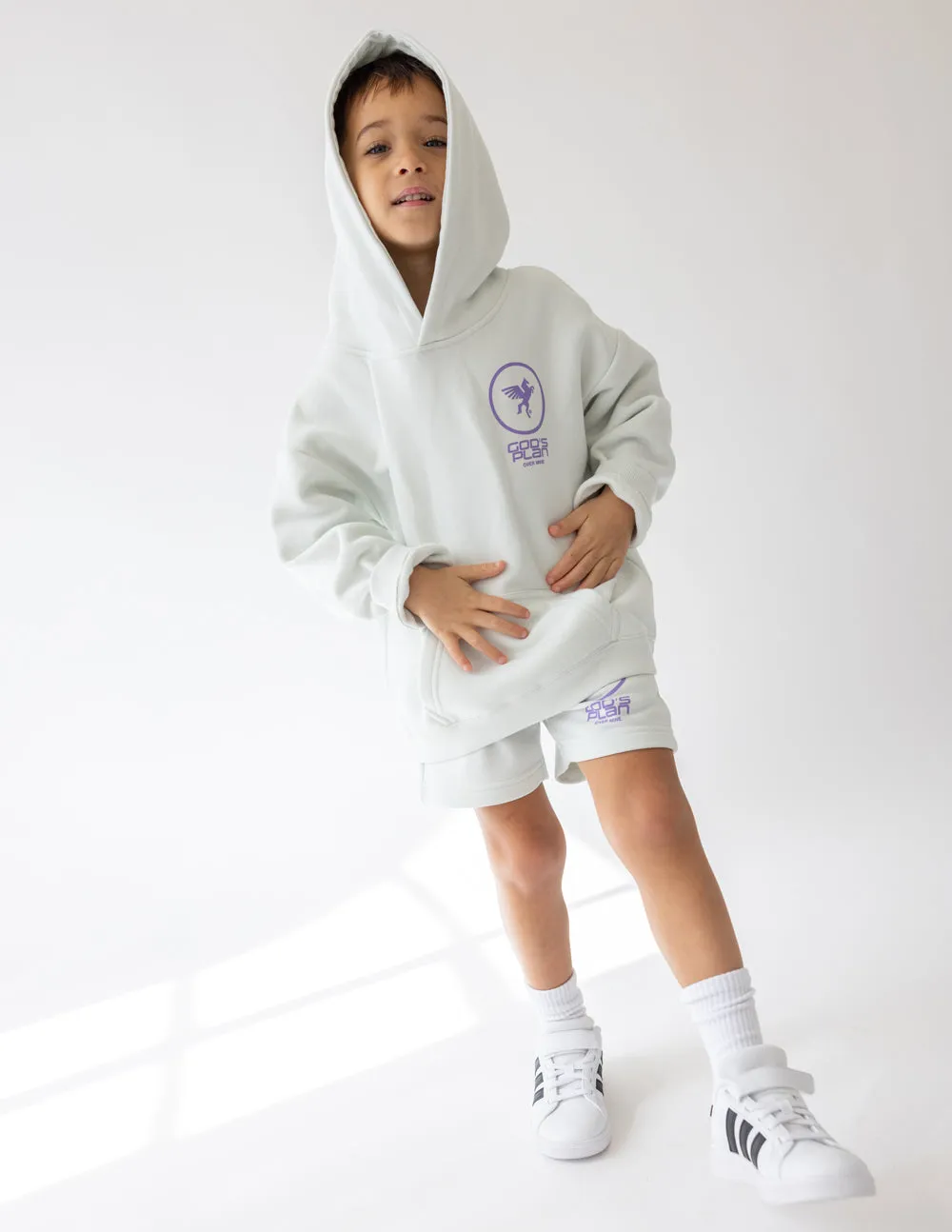 God's Plan Racing Kids Hoodie