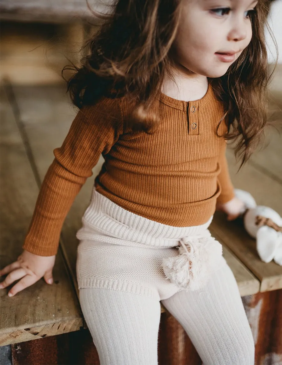 Gracie Knit Bloomers - Olive