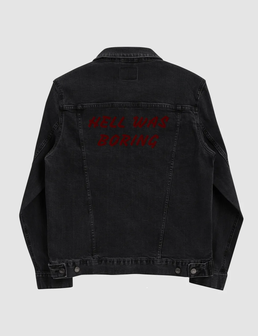 Hell Was Boring | Women's Denim Jacket