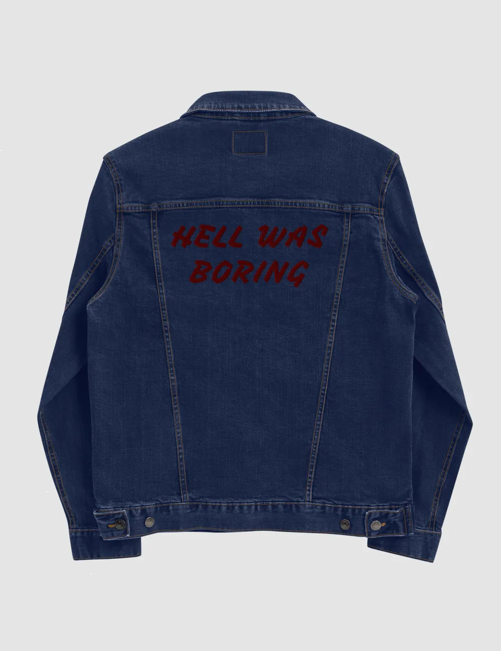 Hell Was Boring | Women's Denim Jacket