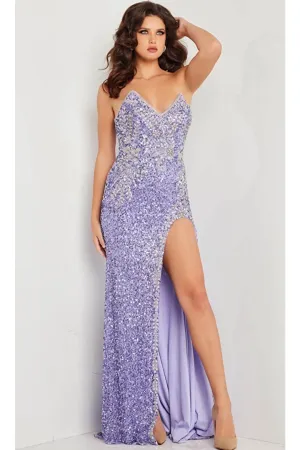 Jovani 37335 - Strapless Sweetheart Neck Prom Dress