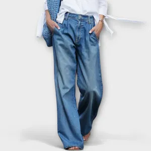 Krista Relaxed Wide-Leg Jeans