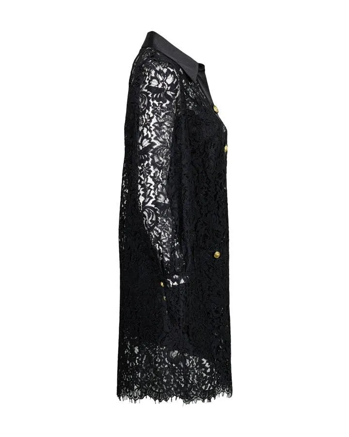 L'Agence Sakura Lace Shift Dress