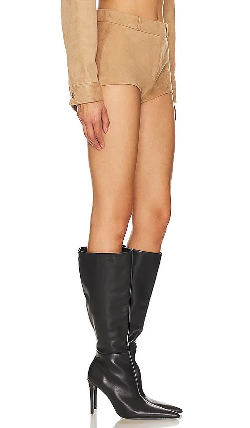 LAMARQUE x REVOLVE Annaise Shorts in Brown