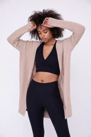 Longline Hooded Cardigan