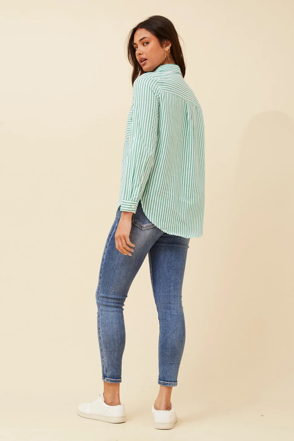MARGARET STRIPE SHIRT