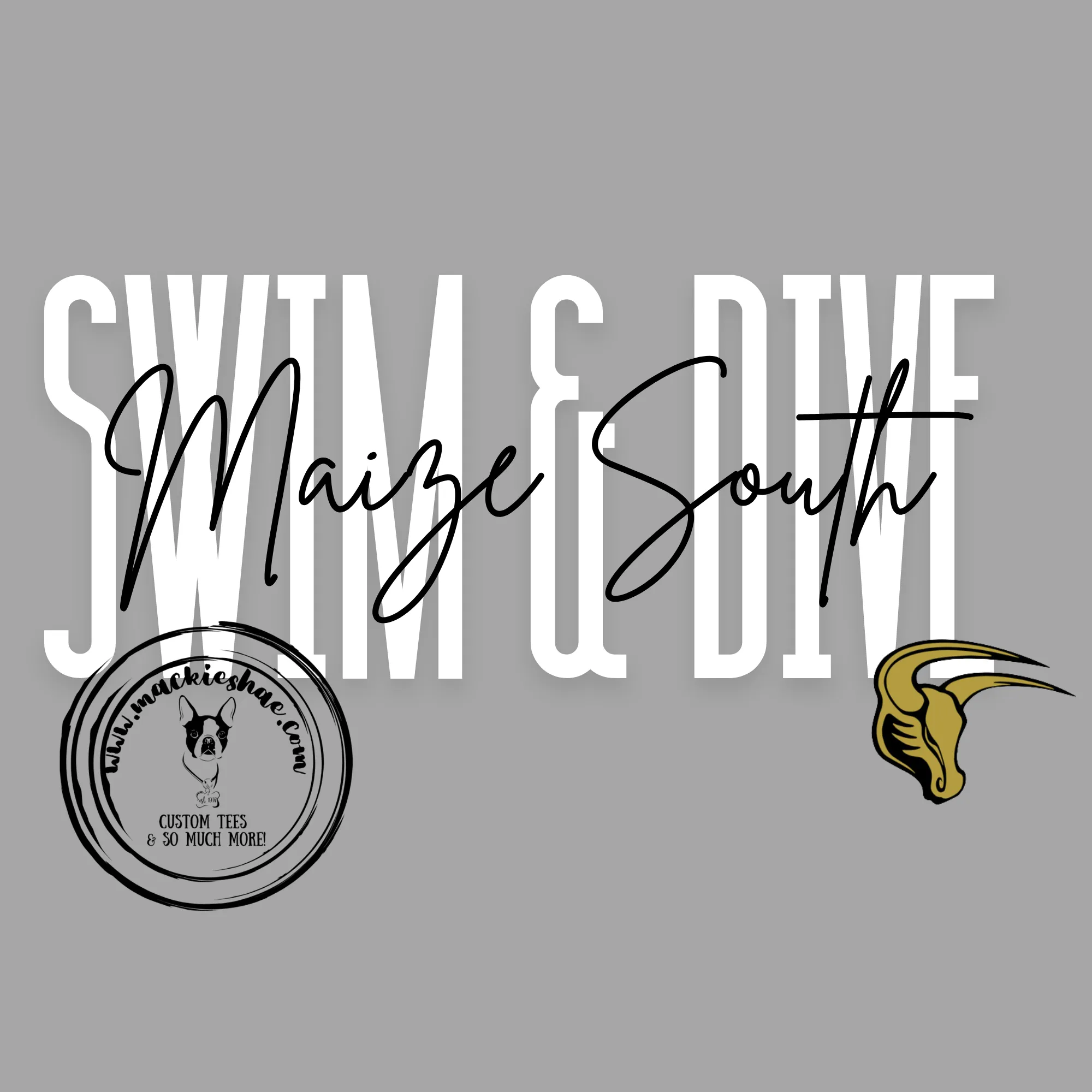 MSHS Swim- Maize South Swim & Dive with Mav Grey Gear