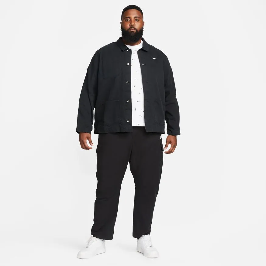 NIKE LIFE CHORE COAT JACKET "BLACK"