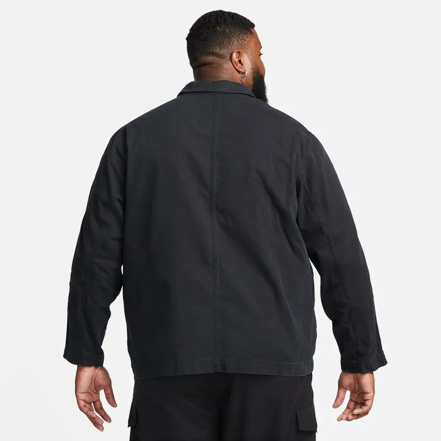 NIKE LIFE CHORE COAT JACKET "BLACK"