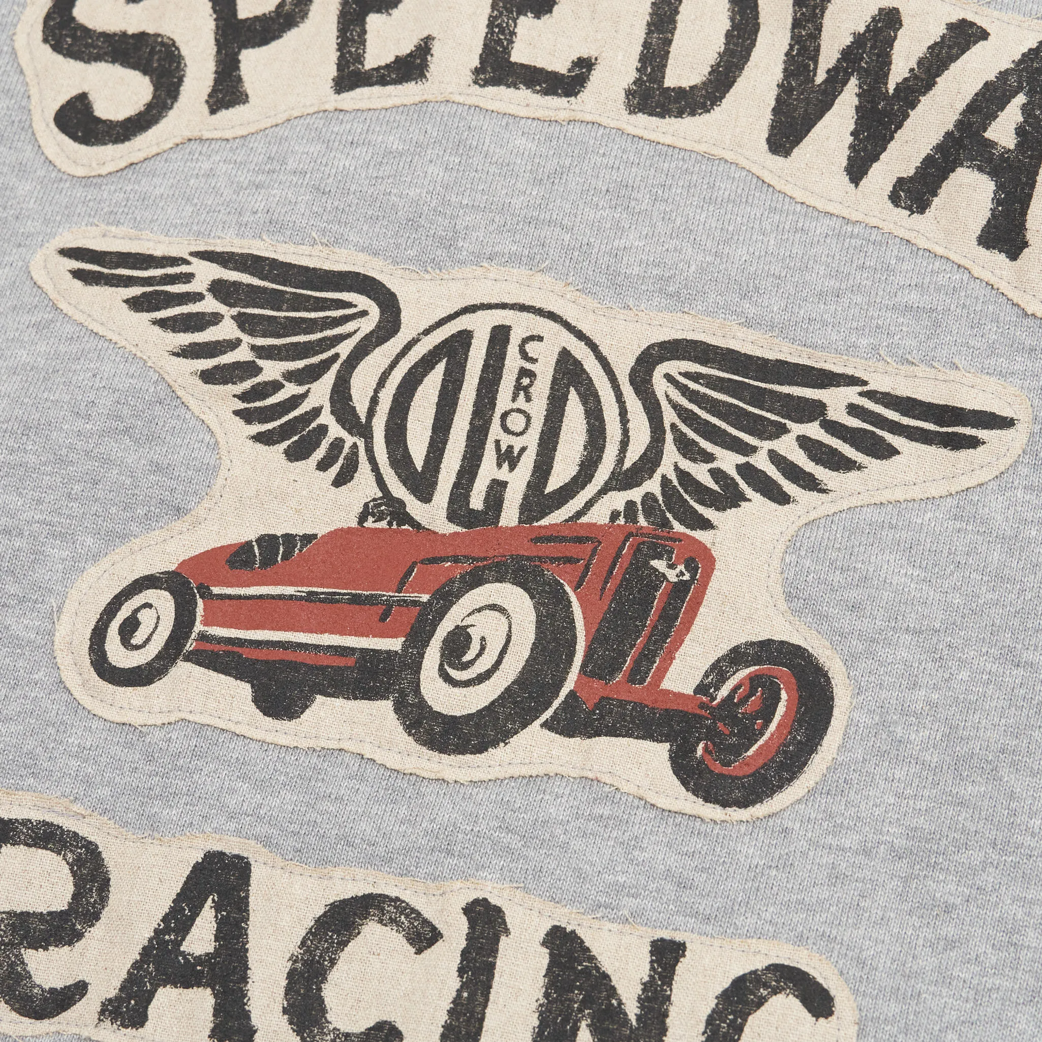 Old Crow Speed Shop by Glad Hand & Co. Zip Up Hooded Sweatshirt