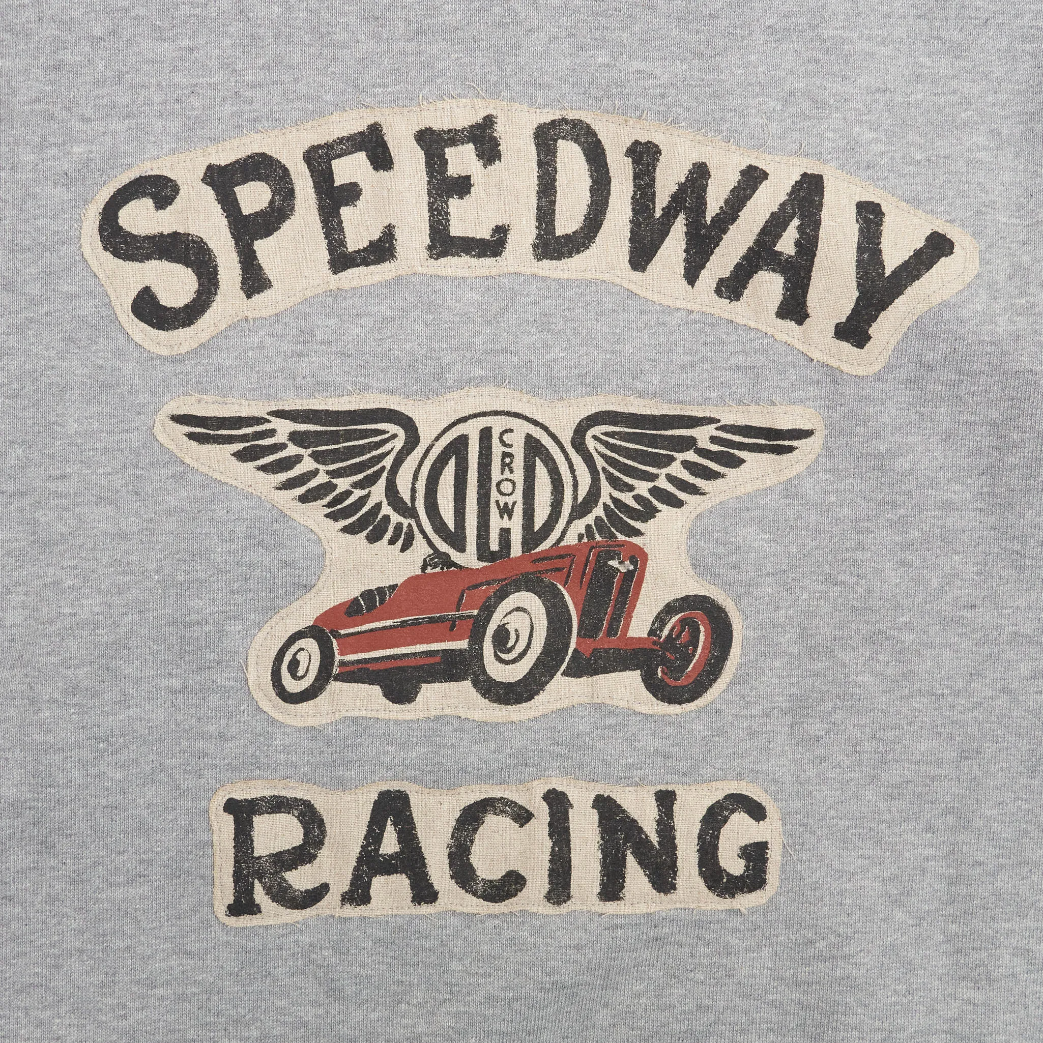 Old Crow Speed Shop by Glad Hand & Co. Zip Up Hooded Sweatshirt