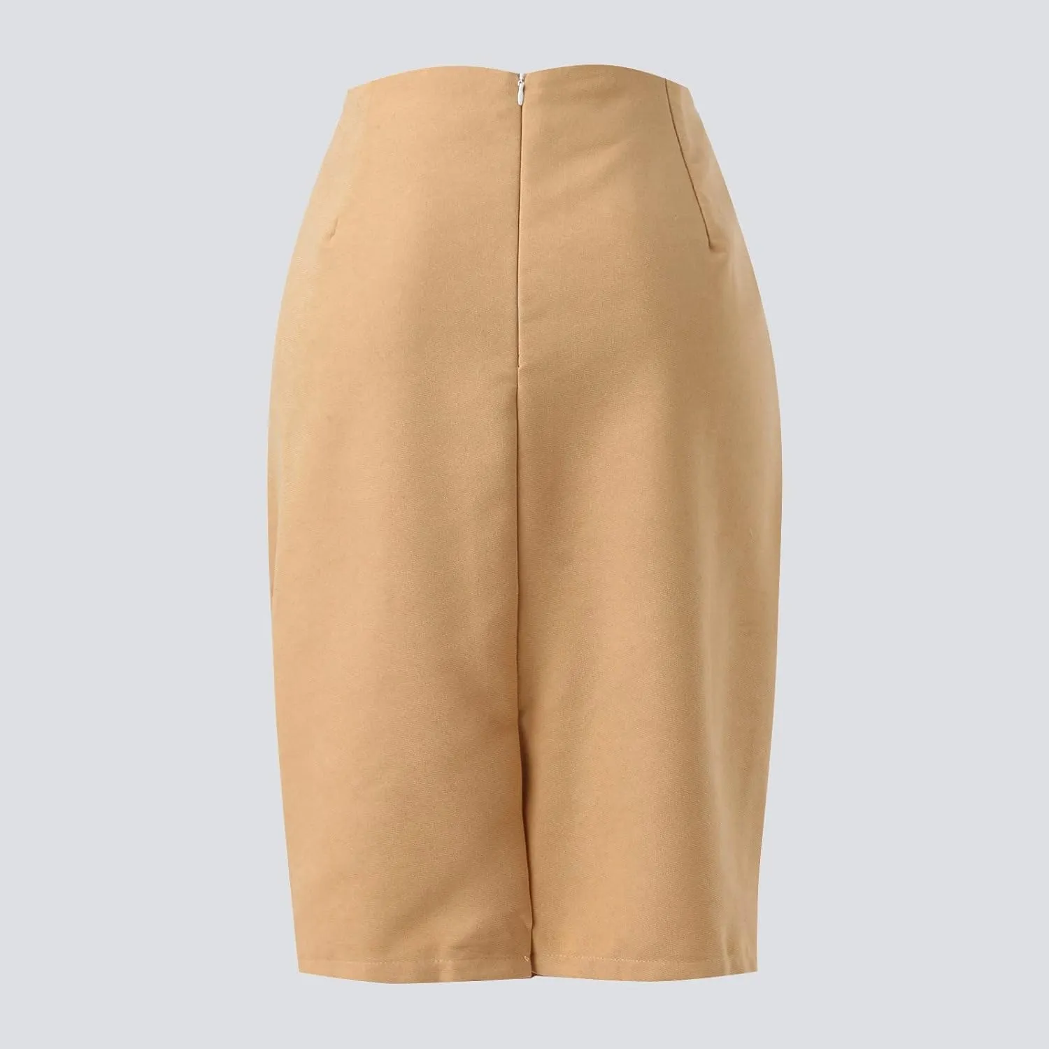 Plaid Midi Skirts for Women 2024 Fall Winter Pencil Bodycon with Slit High Waist Cute Skirt