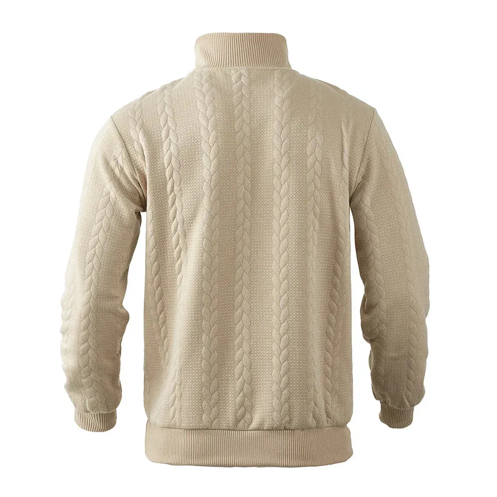Samuel | Premium Quarter Zip Sweatshirt