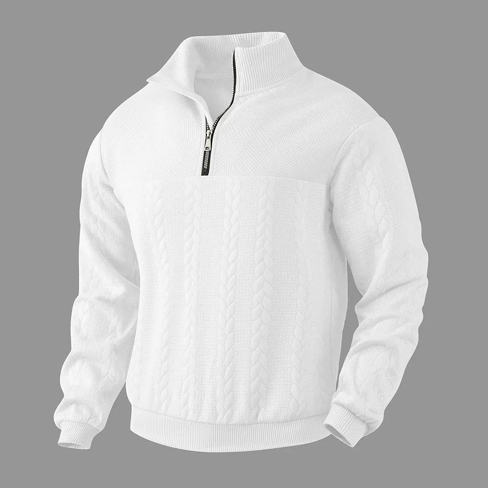 Samuel | Premium Quarter Zip Sweatshirt