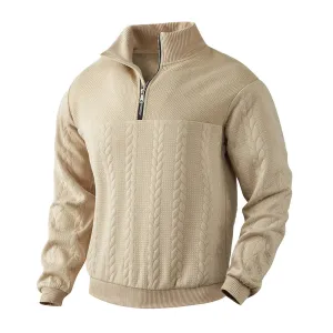 Samuel | Premium Quarter Zip Sweatshirt