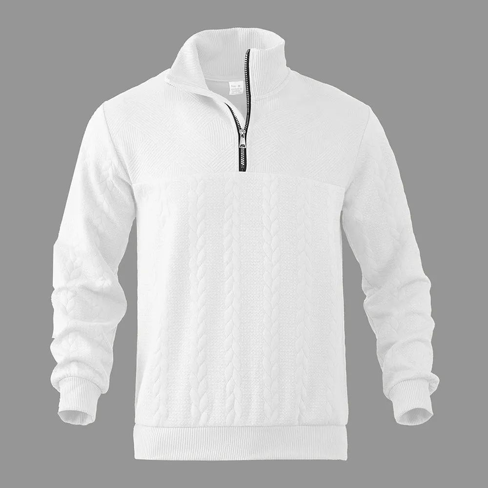 Samuel | Premium Quarter Zip Sweatshirt