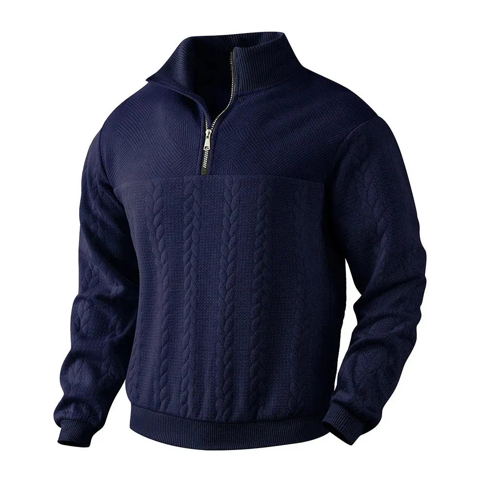 Samuel | Premium Quarter Zip Sweatshirt