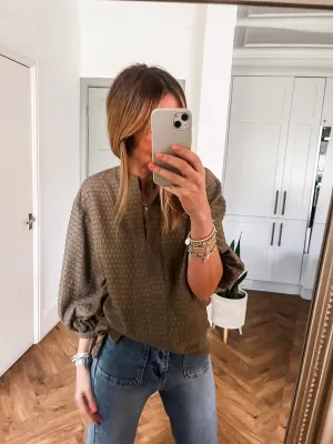 Soaked In Luxury Kettie Amily Blouse PREMIUM BRAND