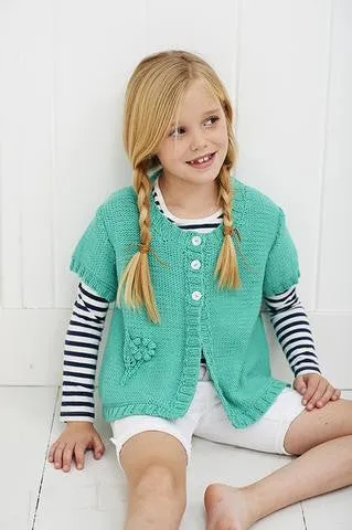 Stylecraft Classique Cotton Pattern 9258 - Girls' Cardigans - NOW €1.00