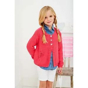 Stylecraft Classique Cotton Pattern 9258 - Girls' Cardigans - NOW €1.00