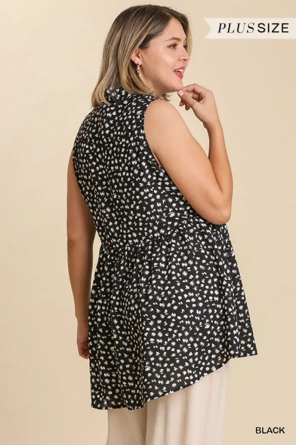 The Time Has Come Button Down Tunic