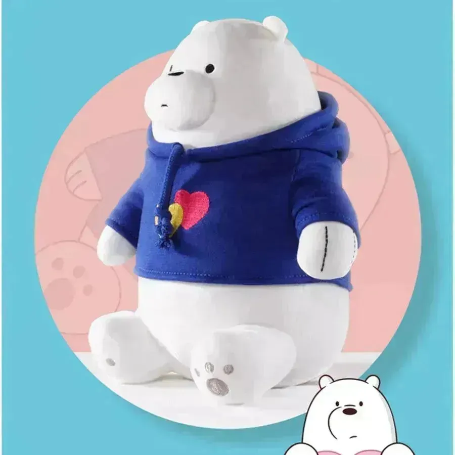 We Bare Bears Hoodie Plushies (25 cm)