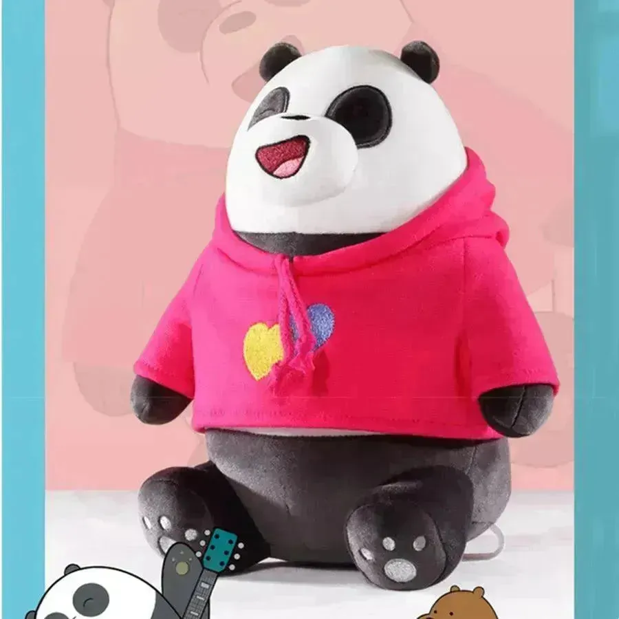 We Bare Bears Hoodie Plushies (25 cm)