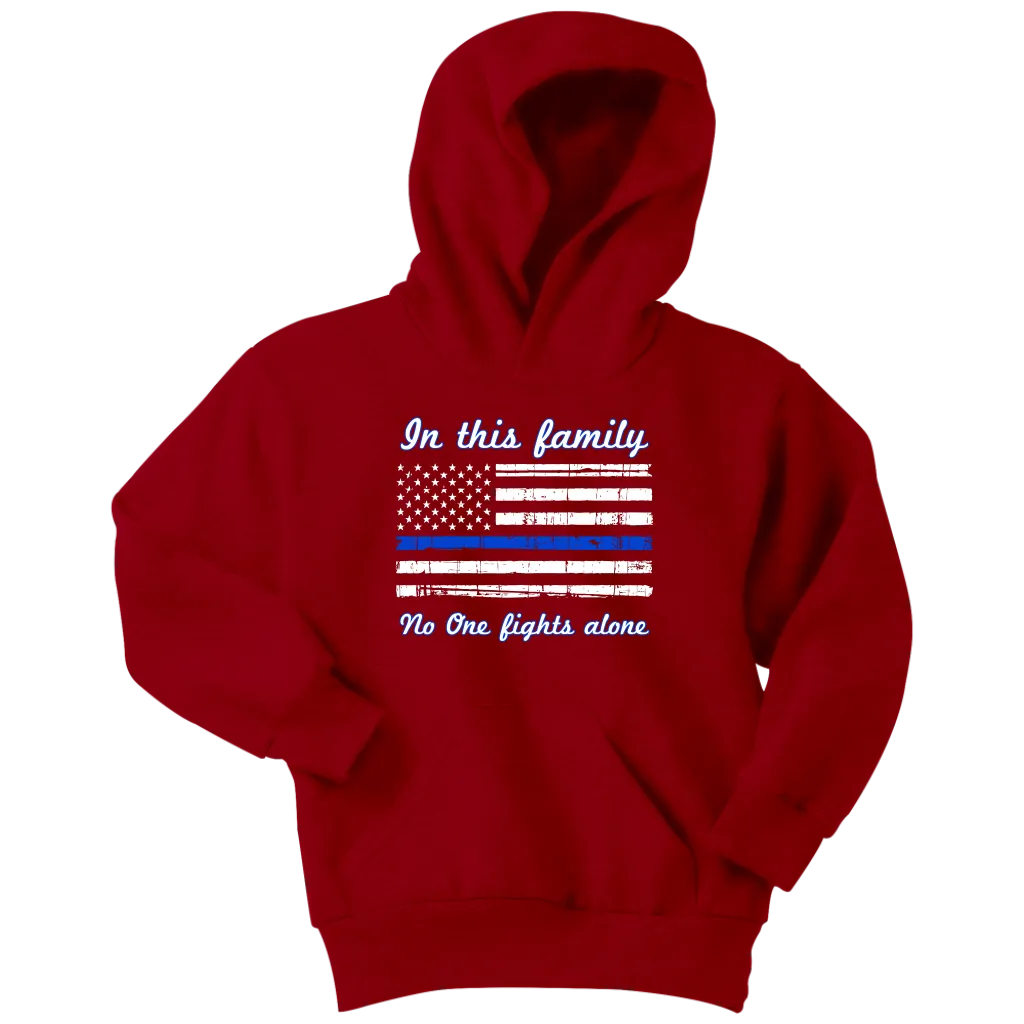 Youth "In this family, no-one fights alone" Hoodie - Kids