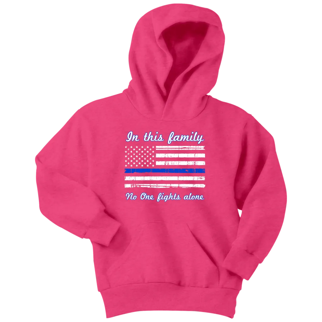 Youth "In this family, no-one fights alone" Hoodie - Kids