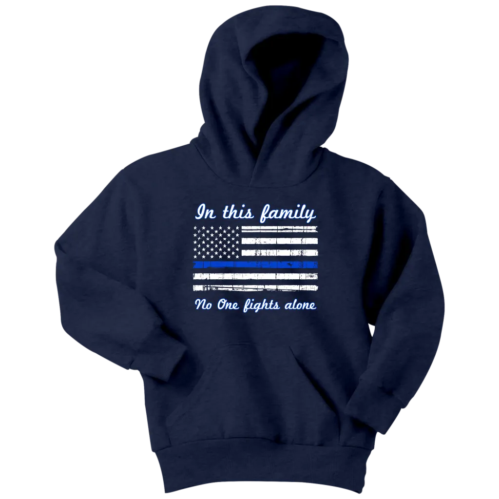 Youth "In this family, no-one fights alone" Hoodie - Kids