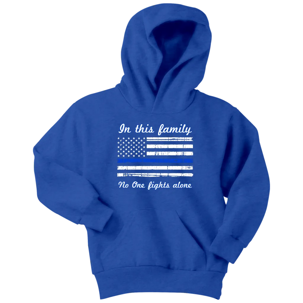 Youth "In this family, no-one fights alone" Hoodie - Kids