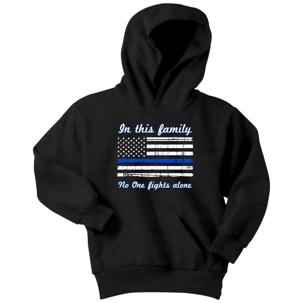 Youth "In this family, no-one fights alone" Hoodie - Kids