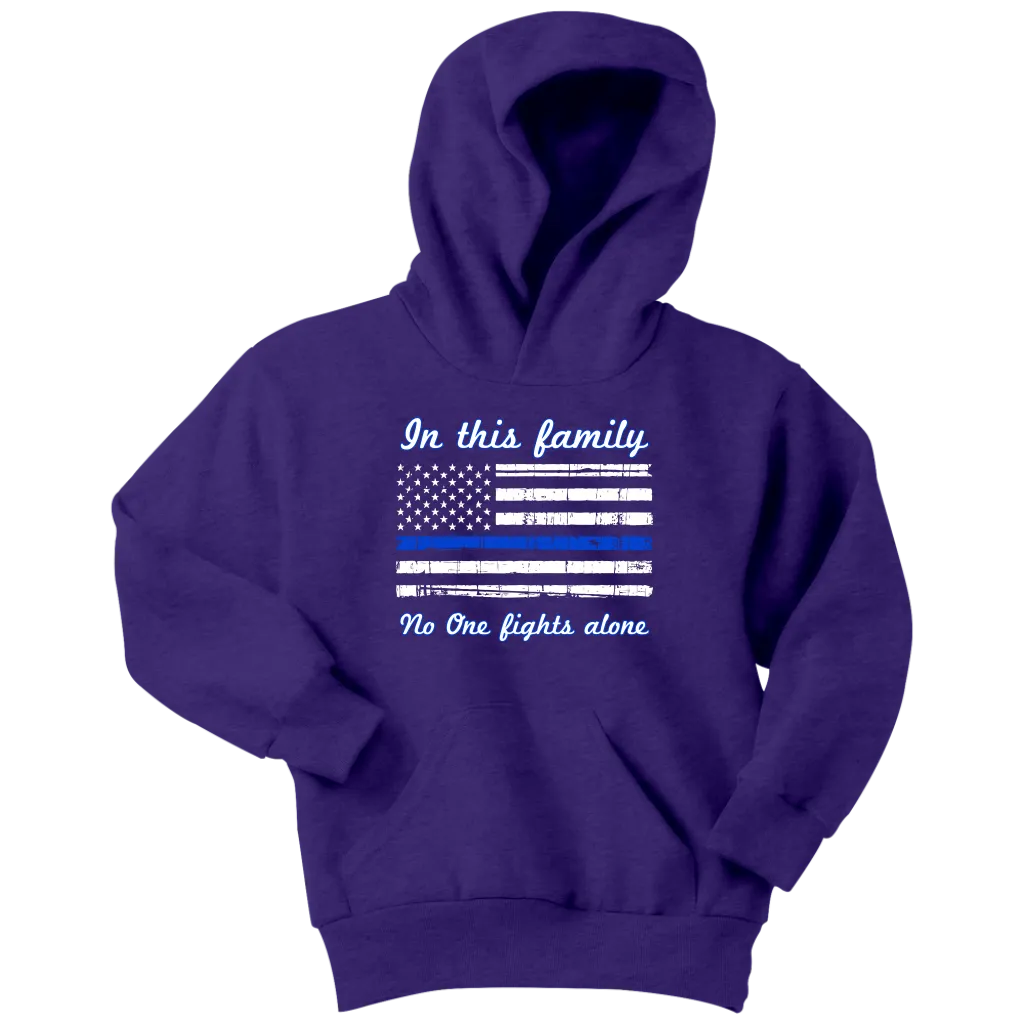 Youth "In this family, no-one fights alone" Hoodie - Kids