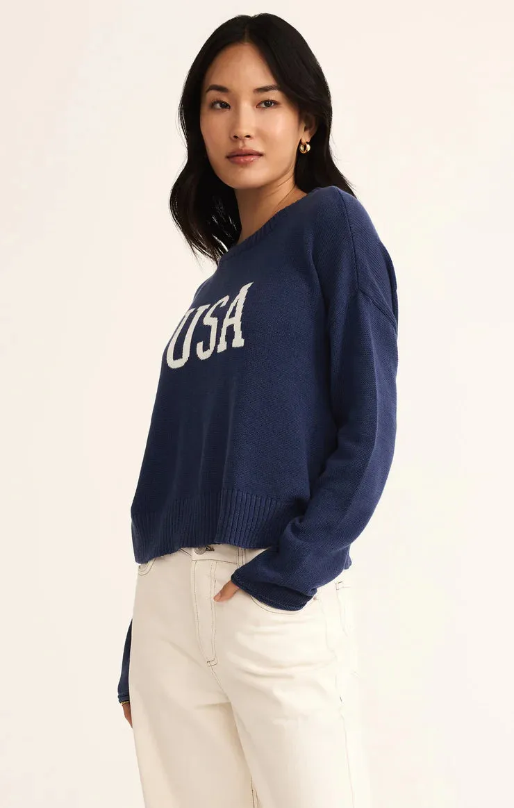 Z Supply ‘Sienna USA Sweater’