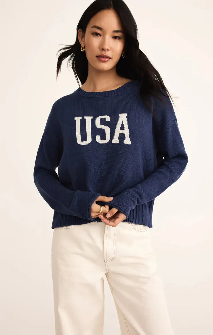 Z Supply ‘Sienna USA Sweater’